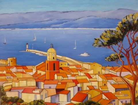Saint Tropez vue dominante